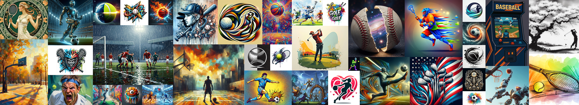 AIsports.art Hero Heading Image