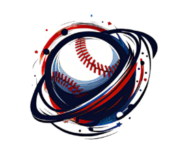 Planet Spaceball - Painterly Illustration, Surrealist/Cosmic, Baseball AI Art Image