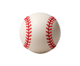 Basic Baseball 99 - 3D Baseball Image, Digital Realism Art, Digital Baseball AI Art