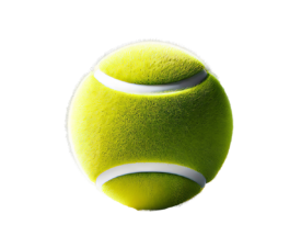 Simple Tennis Ball - Macro Realism with Exaggeration AI Image, Macro Realism Art, Digital Tennis AI Art