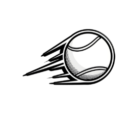 Basic Velocity - 2D Digital AI Image, Comic Book / Minimalism Pop Art, Digital Tennis AI Art